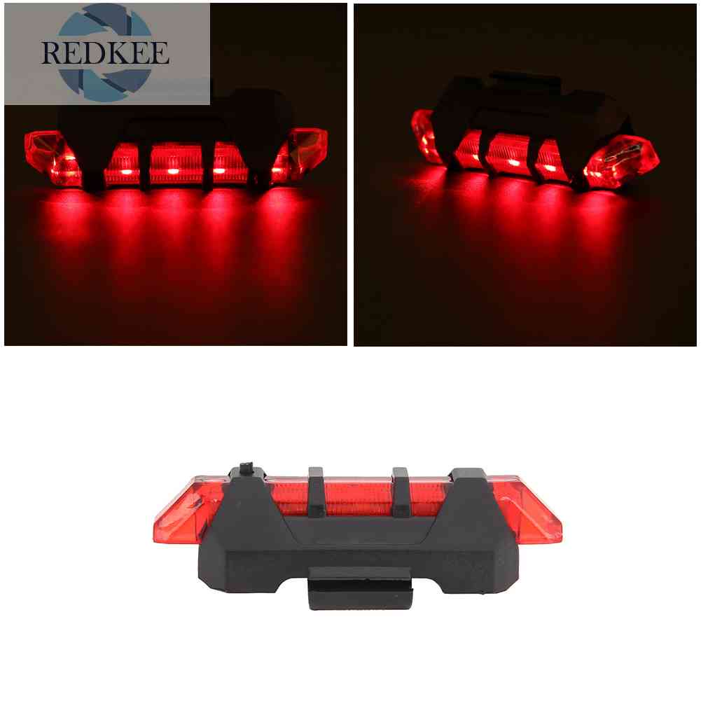 Set 2 Đèn Pha LED 300LM 3 Chế Độ Sáng Cho Xe Đạp