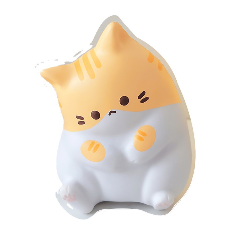 Đồ Chơi Xốp Squishy Giảm Stress Hình Mèo Dễ Thương Cho Bé