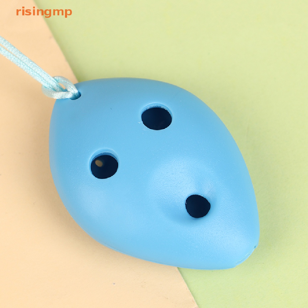 Sáo Ocarina 6 Lỗ Bằng Nhựa Nhiều Màu Sắc Dành Cho Người Mới Bắt Đầu