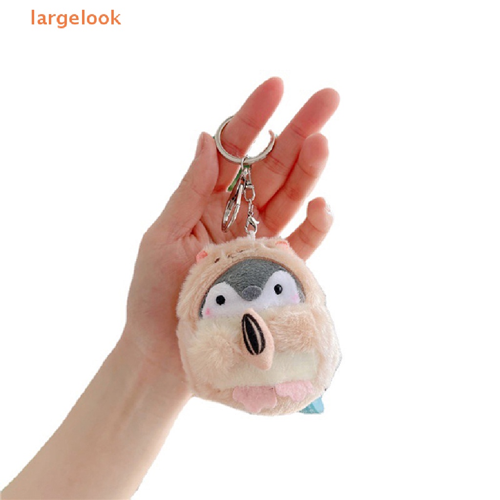 1 Móc Khóa Hình Chim Cánh Cụt Nhồi Bông Dễ Thương
