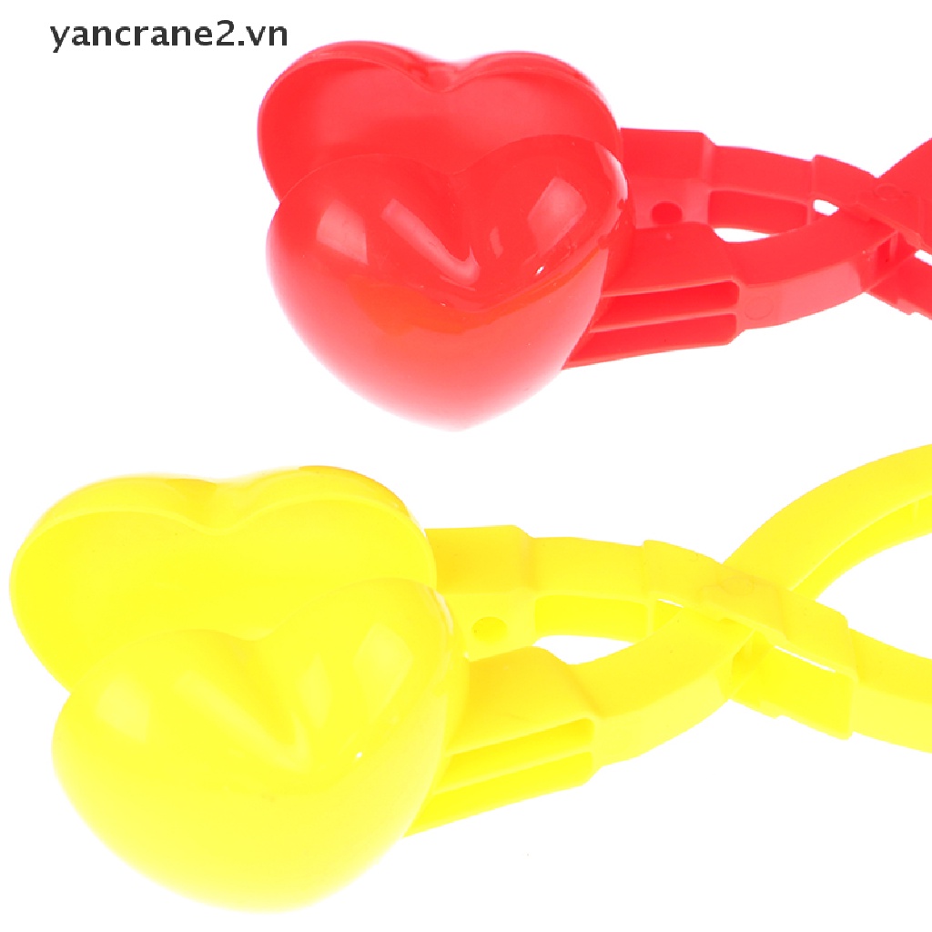 1 Khuôn Kẹp Làm Cát Tuyết Hình Trái Tim Cho Bé {yancrane2.vn}