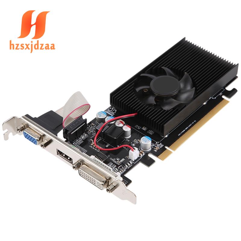 Card Đồ Họa GT210 1GB DDR2 64Bit PCIE 2.0 GPU HDMI-Compatible DVI VGA Thẻ