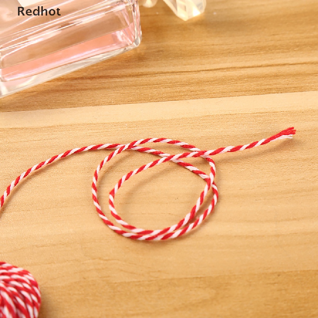 Cuộn Dây Cotton 10m Dùng Trang Trí Giáng Sinh