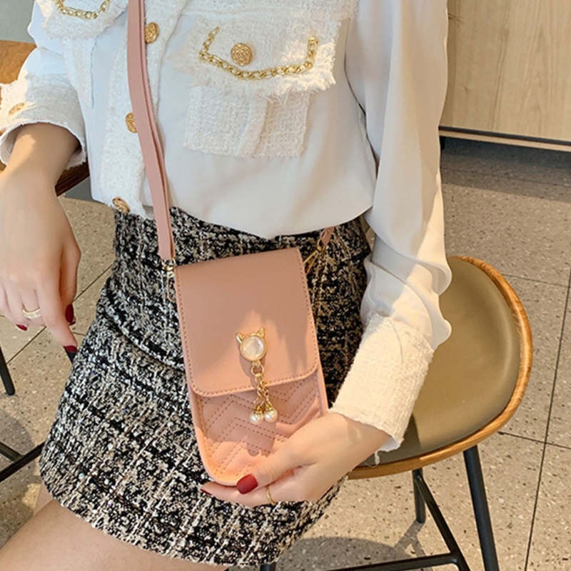 Túi Da PU Đeo Chéo Vai Đựng Điện Thoại