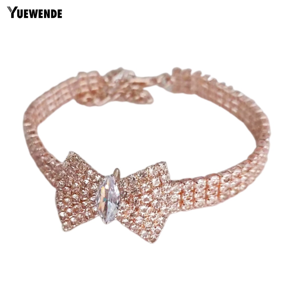 Vòng Cổ Đính Đá Dễ Sử Dụng Cho Thú Cưng