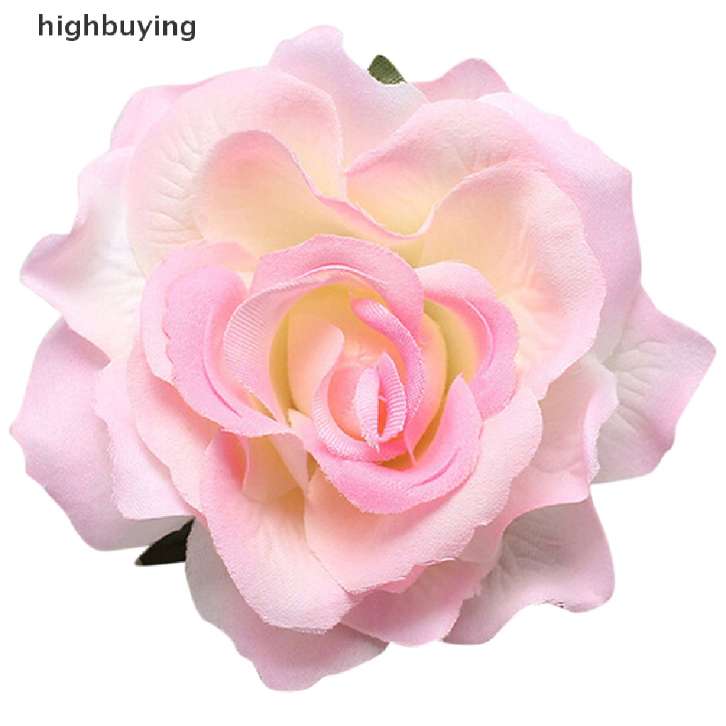 Kẹp Tóc Hoa Hồng Trang Trí Tóc Cho Cô Dâu