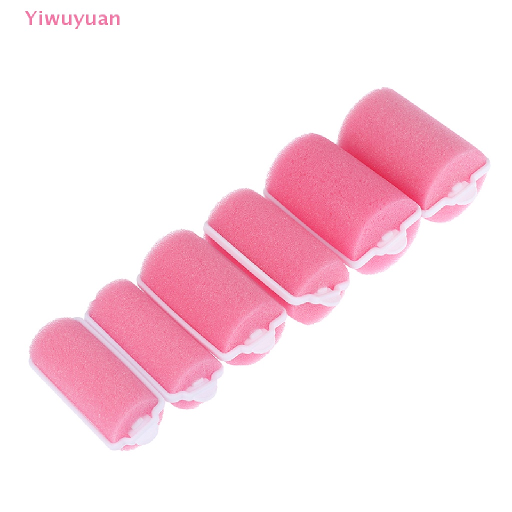 Set 12 Lô Xốp Mềm Uốn Xoăn Tóc Dễ Sử Dụng Dành Cho Salon