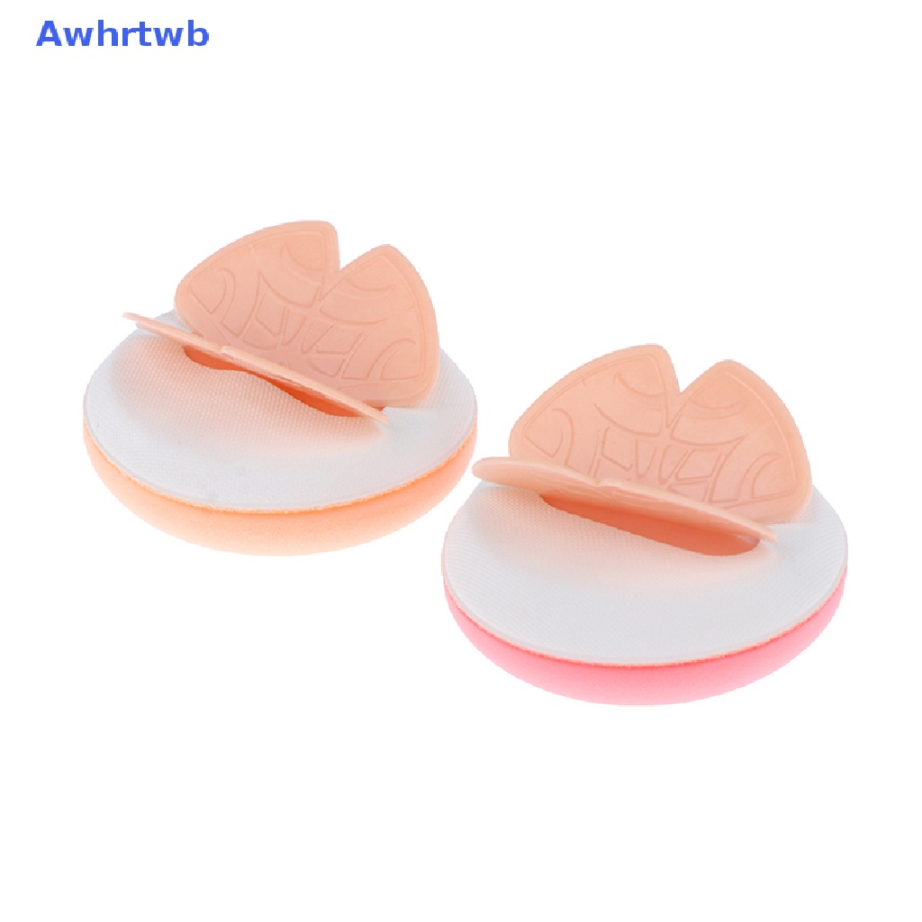 Set 2 Mút Trang Điểm Mềm Mịn Hình Bướm Độc Đáo Mới