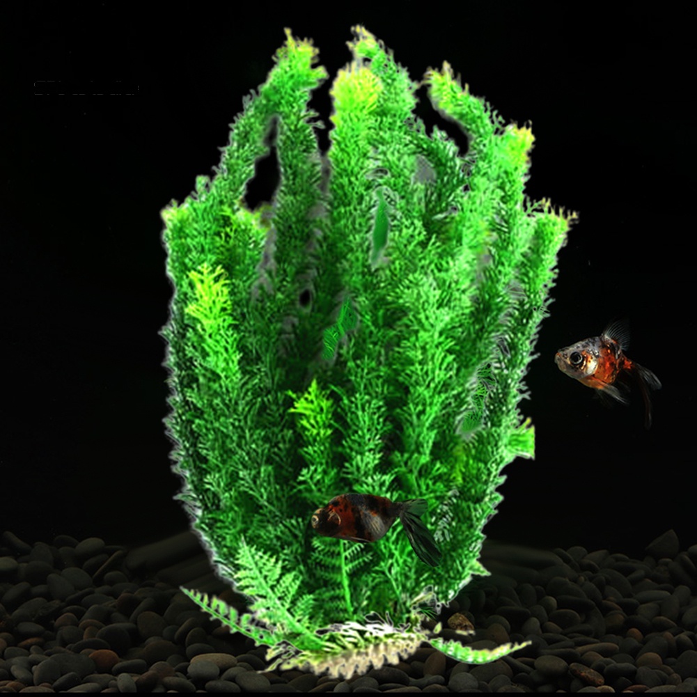 Cây Cỏ Giả Trang Trí Bể Cá 45cm