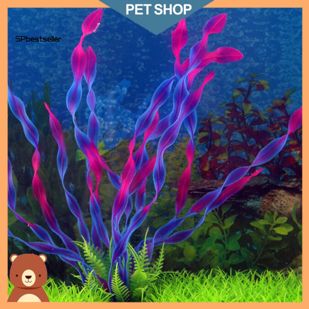 Set 10 Cỏ Nhựa Nhân Tạo Trang Trí Bể Cá