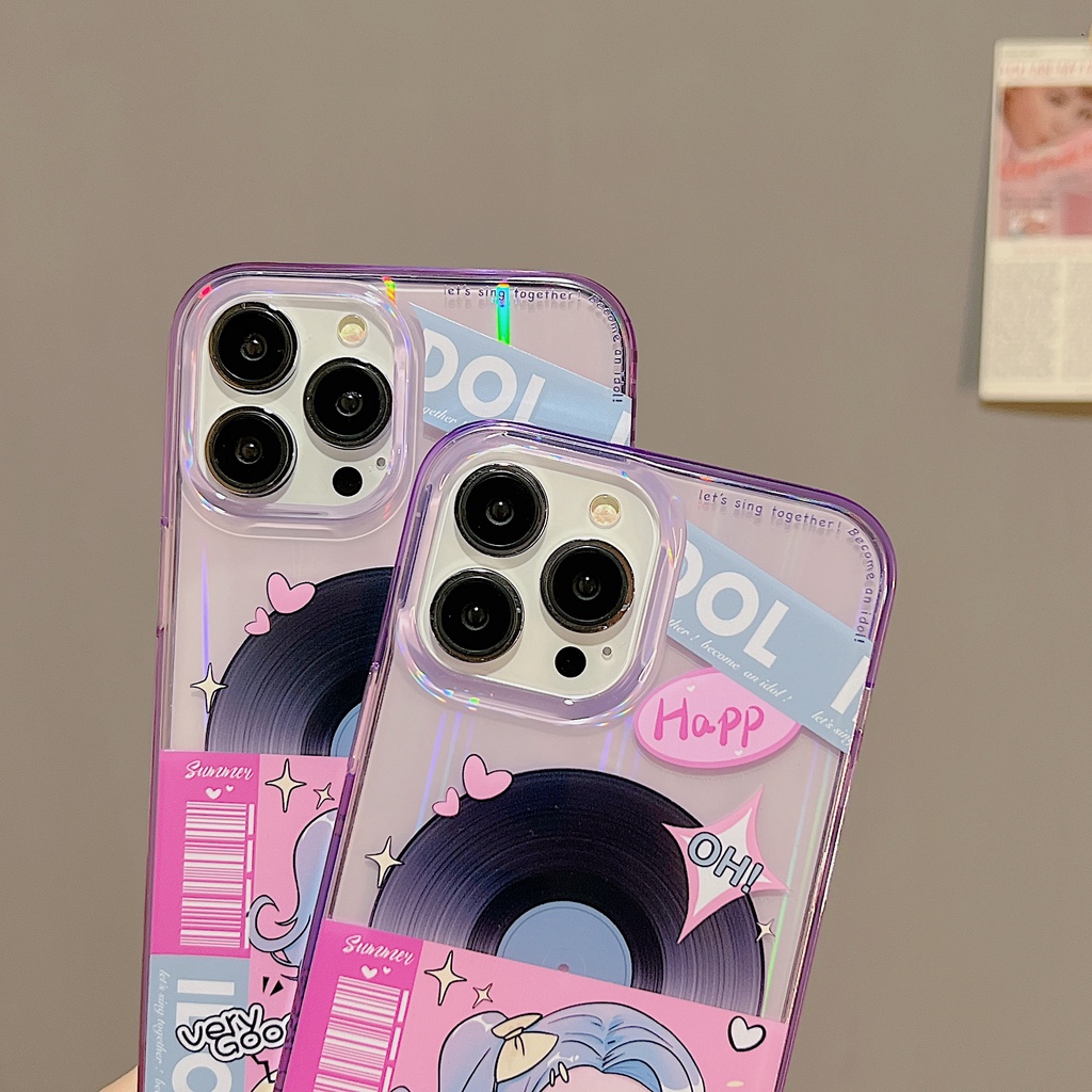 Ốp Điện Thoại Silicone TPU Mềm Trong Suốt Chống Rơi Cho iPhone 14 13 12 PRO MAX