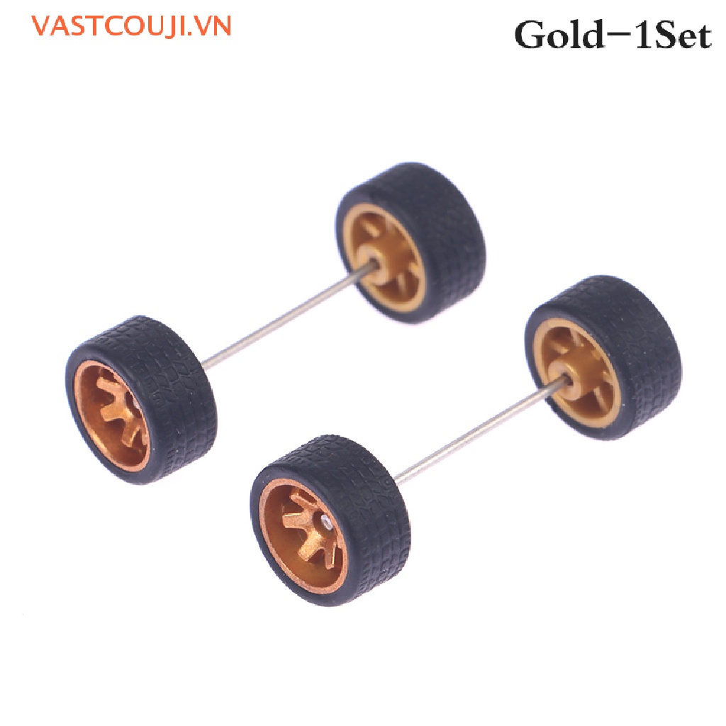 1 Bộ Bánh Xe Cao Su Tỉ Lệ 1: 64 Dành Cho Xe Đua Đồ Chơi DIY