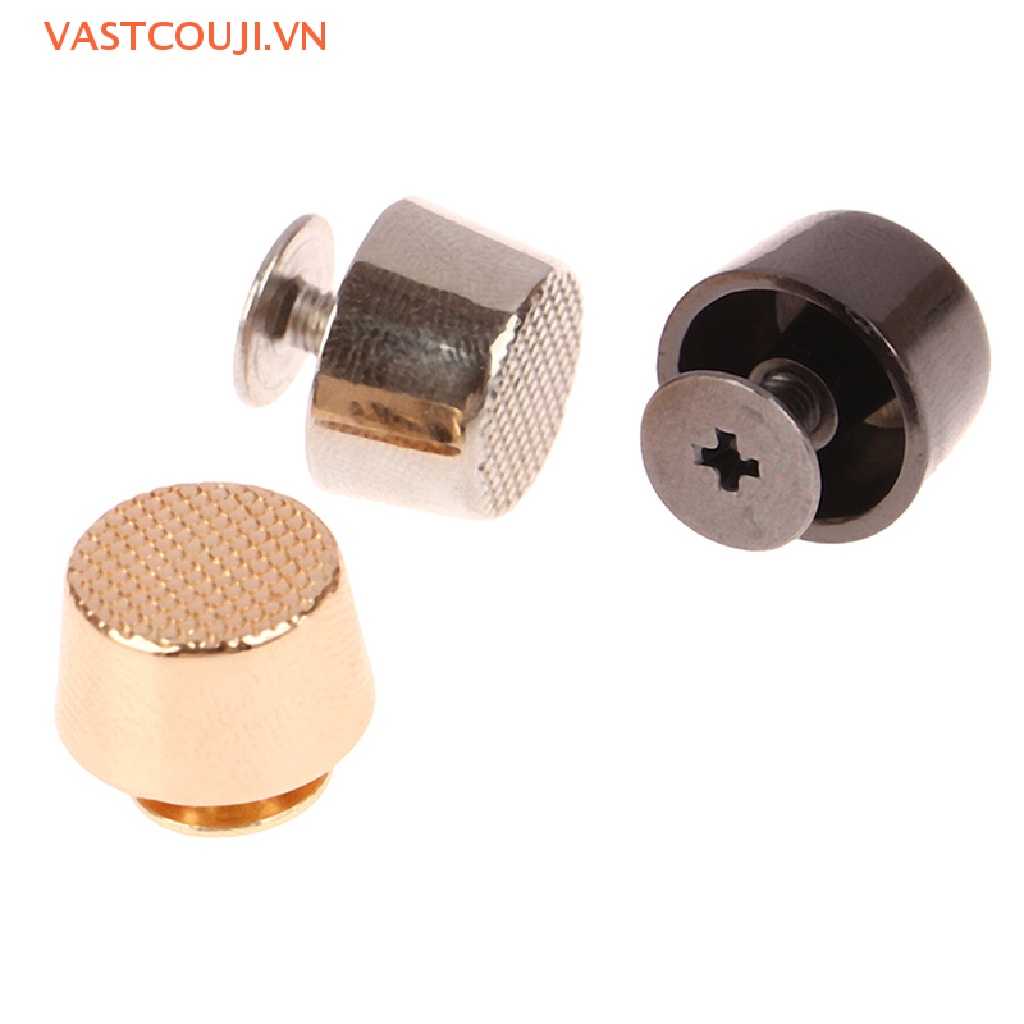 Set 4 Đinh Tán Kim Loại 12mm Chuyên Dụng Cho Trang Trí Túi Xách / Thắt Lưng / Ví Da