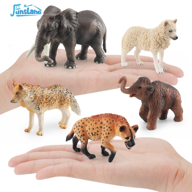 Đồ chơi mô hình chú voi FUNSLANE hoang dã độc đáo