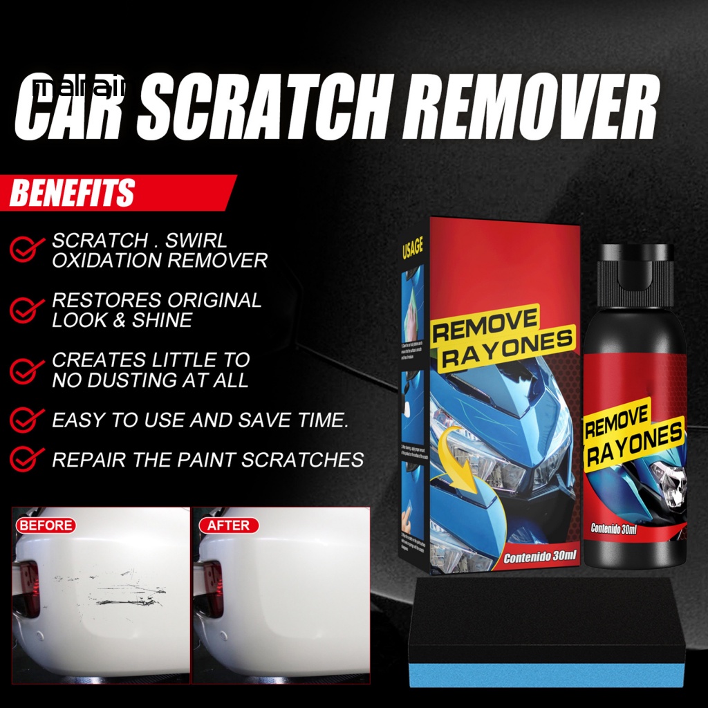 1 Bộ Kem Xóa Vết Trầy Xước Chống Thấm Nước Cho Xe Hơi