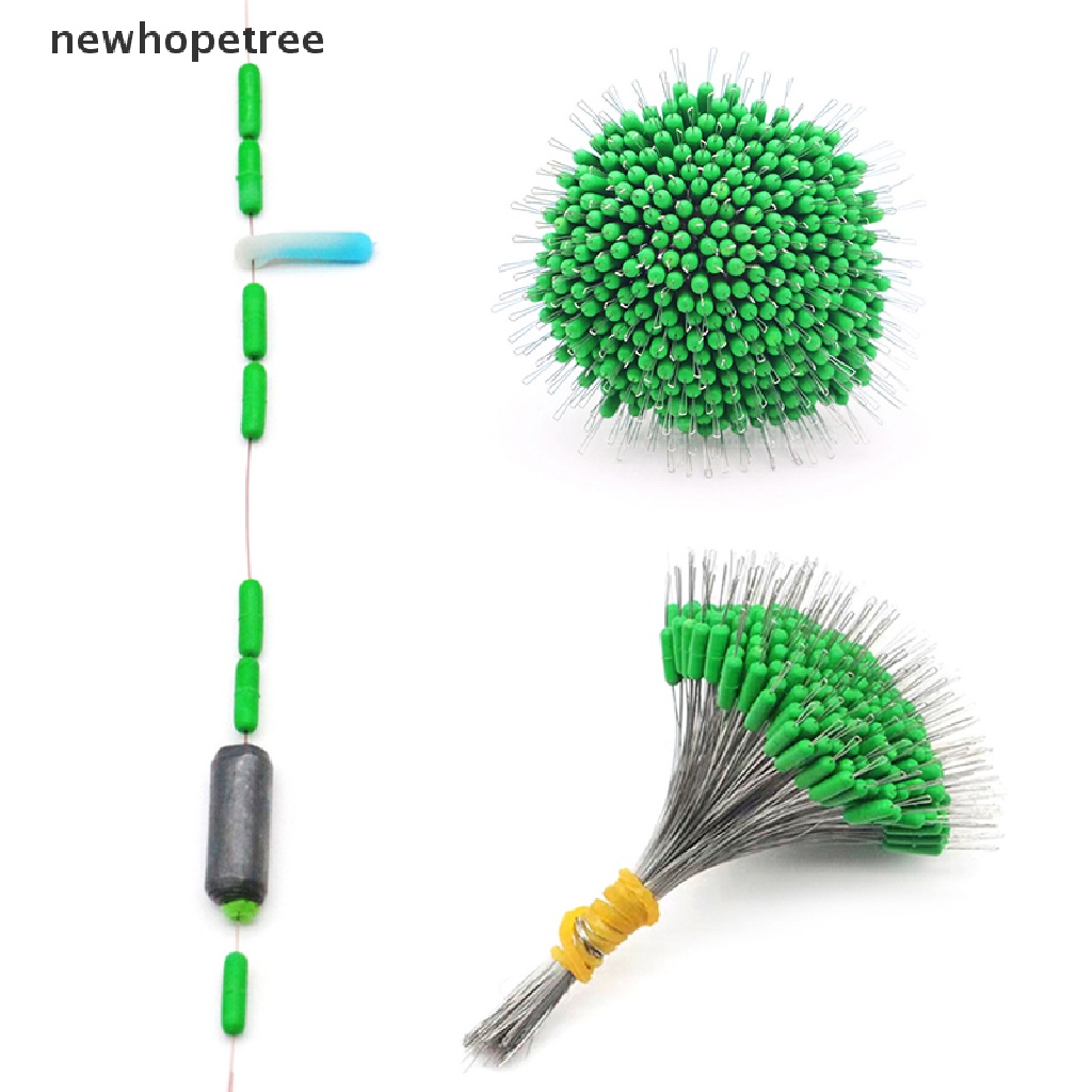 Bộ 300 Phụ Kiện Hạt Silicon Màu Đen Gắn Dây Câu Cá