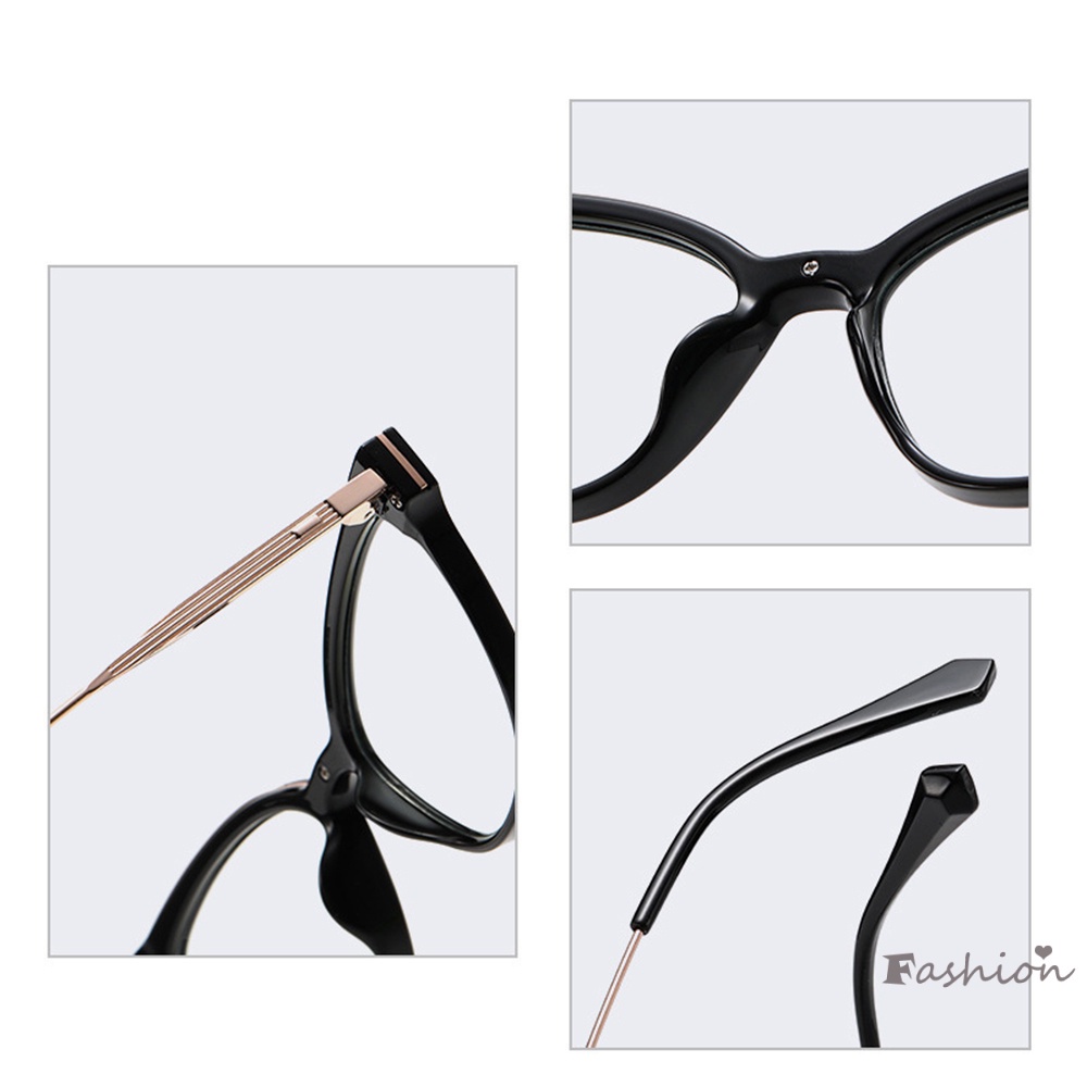 Mắt Kính Gọng Nhỏ Chống Ánh Sáng Xanh Chống Mệt Mỏi Bằng Kim Loại Phong Cách Vintage