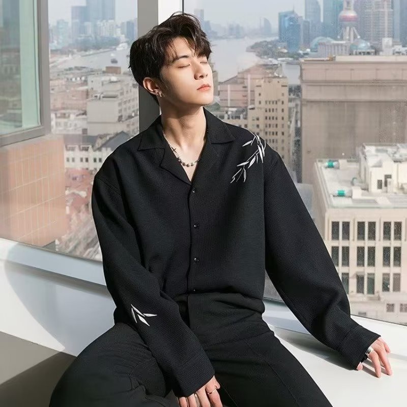 Fashion trắng áo sơ mi nam dài tay bigsize sơ mi nam hàn quốc đẹp simple áo nam form rộng retro áo sơ mi nam ngắn tay Trắng đẹp