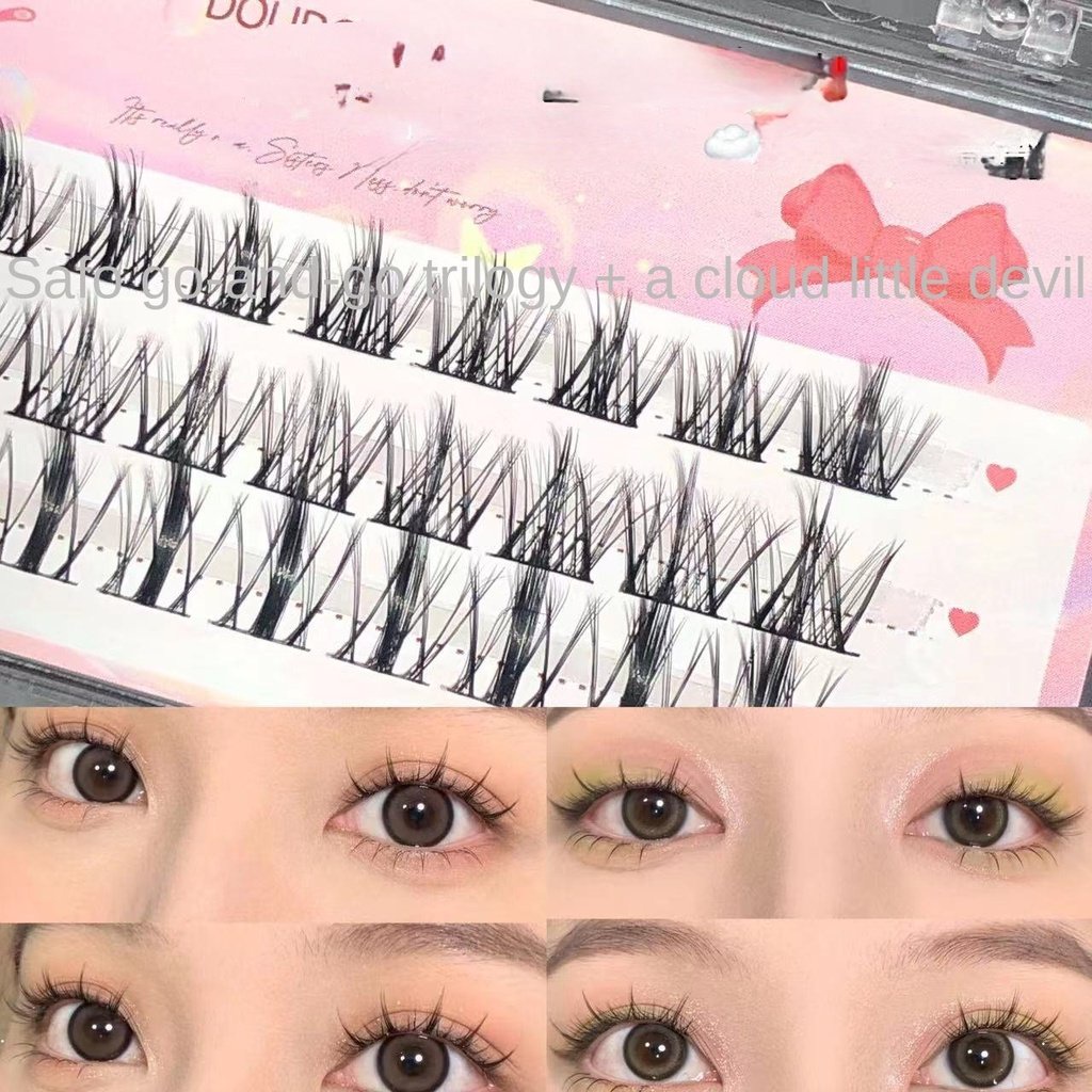 Lông Mi Giả Dày Tự Nhiên Lâu Trôi Tái Sử Dụng Được Cho Người Mới Bắt Đầu