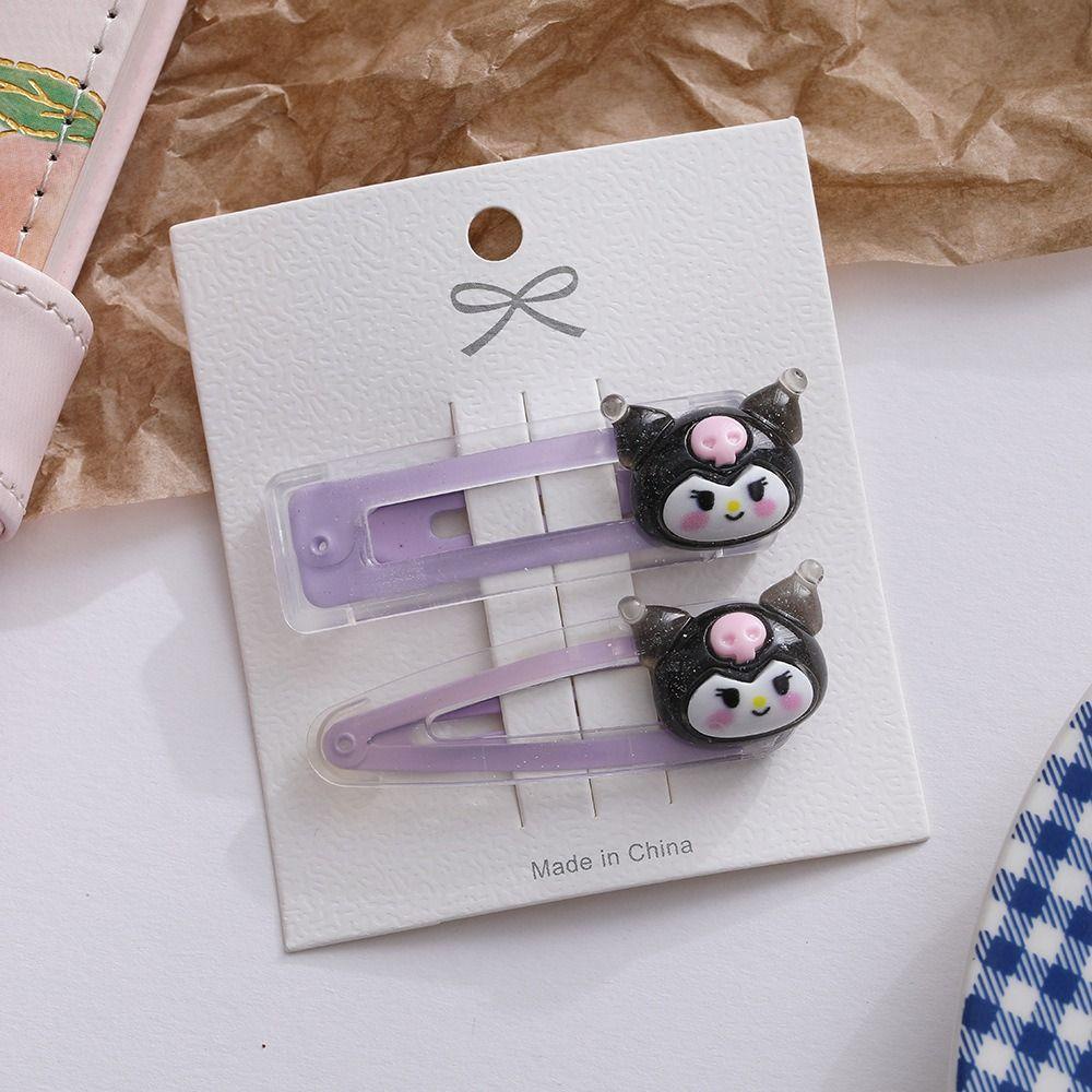 26EDIE Kẹp Tóc Hình Thỏ Melody Cinnamoroll Hoạt Hình Dễ Thương Cho Nữ