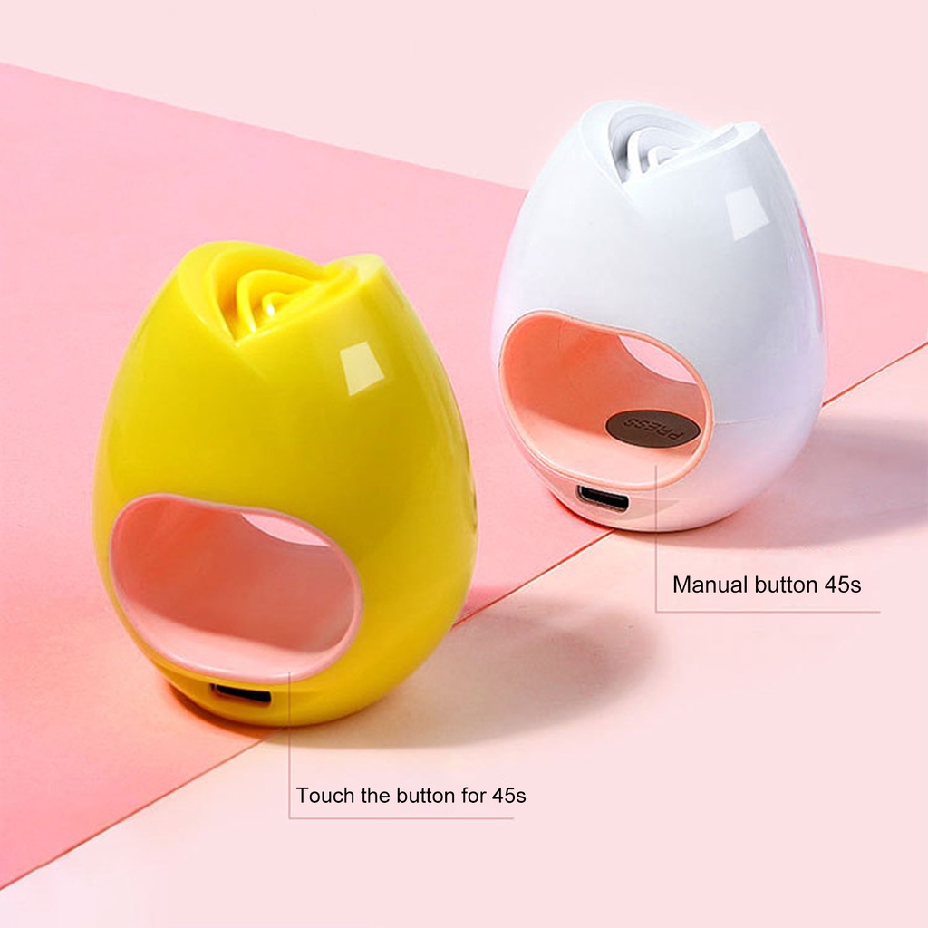 1 Bộ Đèn LED UV Làm Khô Móng Tay Không Chói Mắt Không Phai Màu Đen Nhanh Chóng