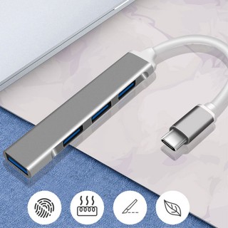 Hub Chia 4 Cổng USB 3.0 Type-C Tốc Độ Cao Cho PC / Laptop