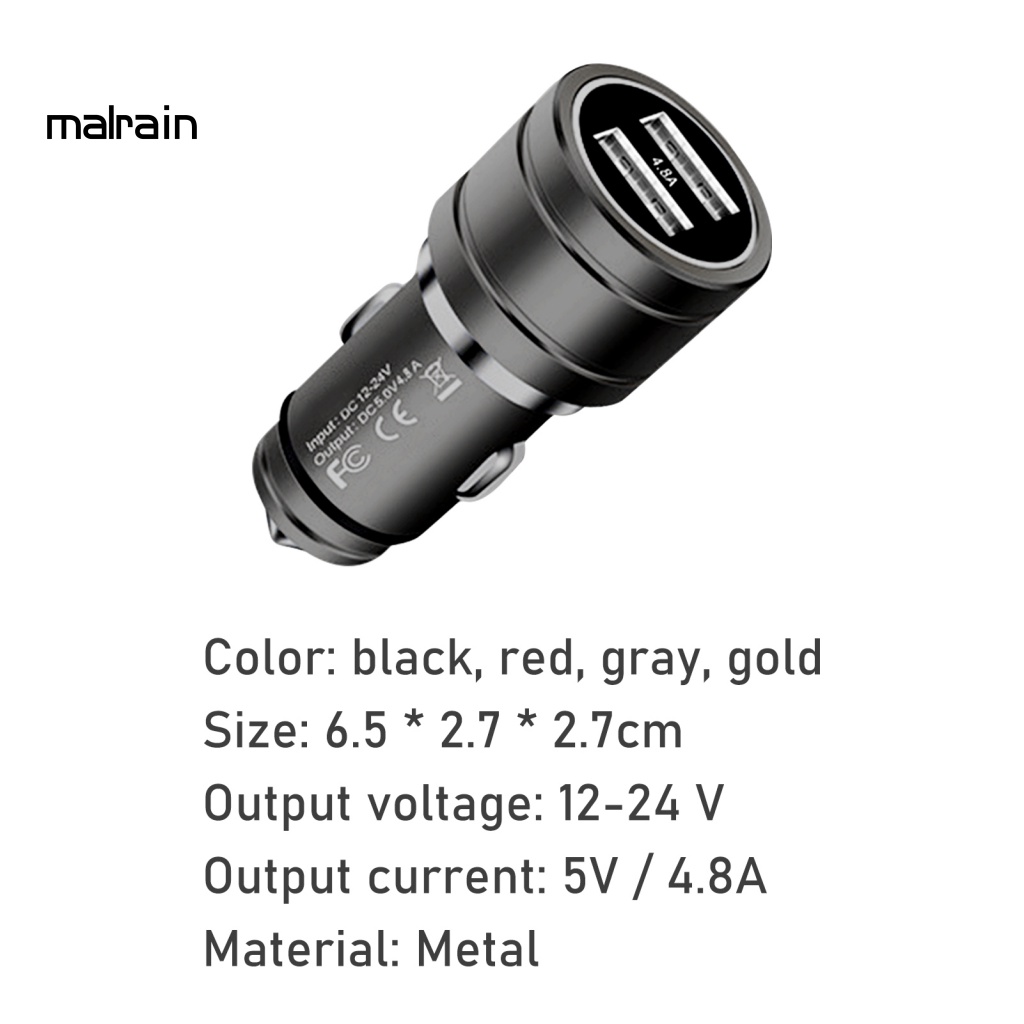 Bộ Sạc Tự Động Mini Cho Sedan 4.8A