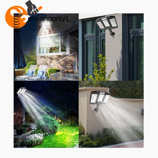 [COD] [COD] [COD] 990000Đèn Led Gắn Tường Dùng Năng Lượng Mặt Trời 3 Chế Độ Điều Khiển Từ Xa Tiện Dụng
