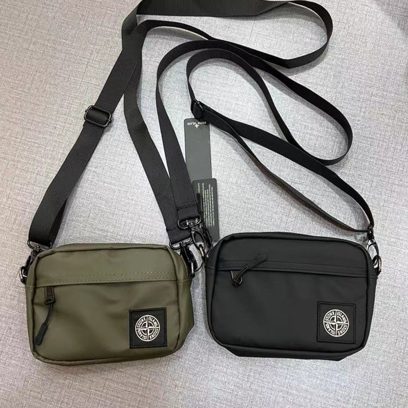 Stone Island Túi Đeo Chéo Vai Nam Chất Lượng Cao 19SS Beg Silang Lelaki
