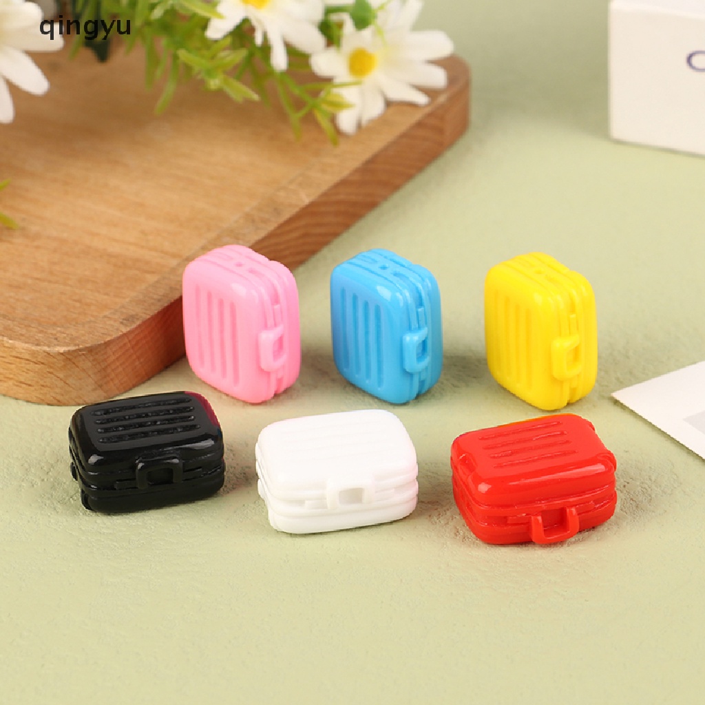 1 Mô Hình Vali Hành Lý Mini Tỉ Lệ 1: 12 Trang Trí Nhà Búp Bê