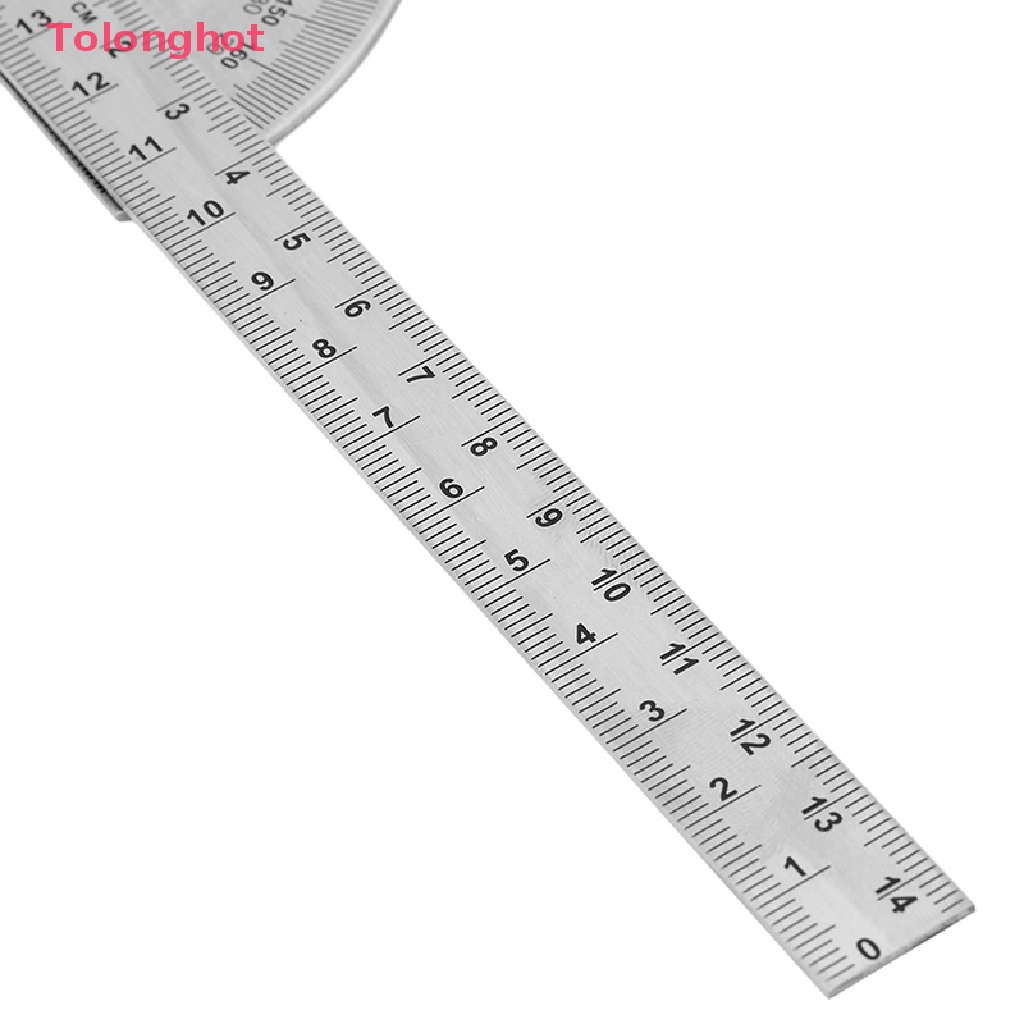 Thước Đo Góc Đa Năng 15cm 180 Độ Bằng Thép Không Gỉ