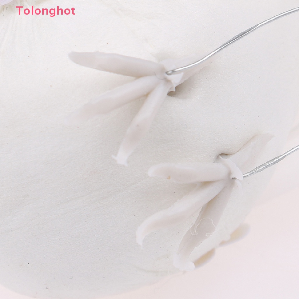 1 Chú Chim Bằng Xốp Nhân Tạo Trang Trí Cây Thông Giáng Sinh DIY