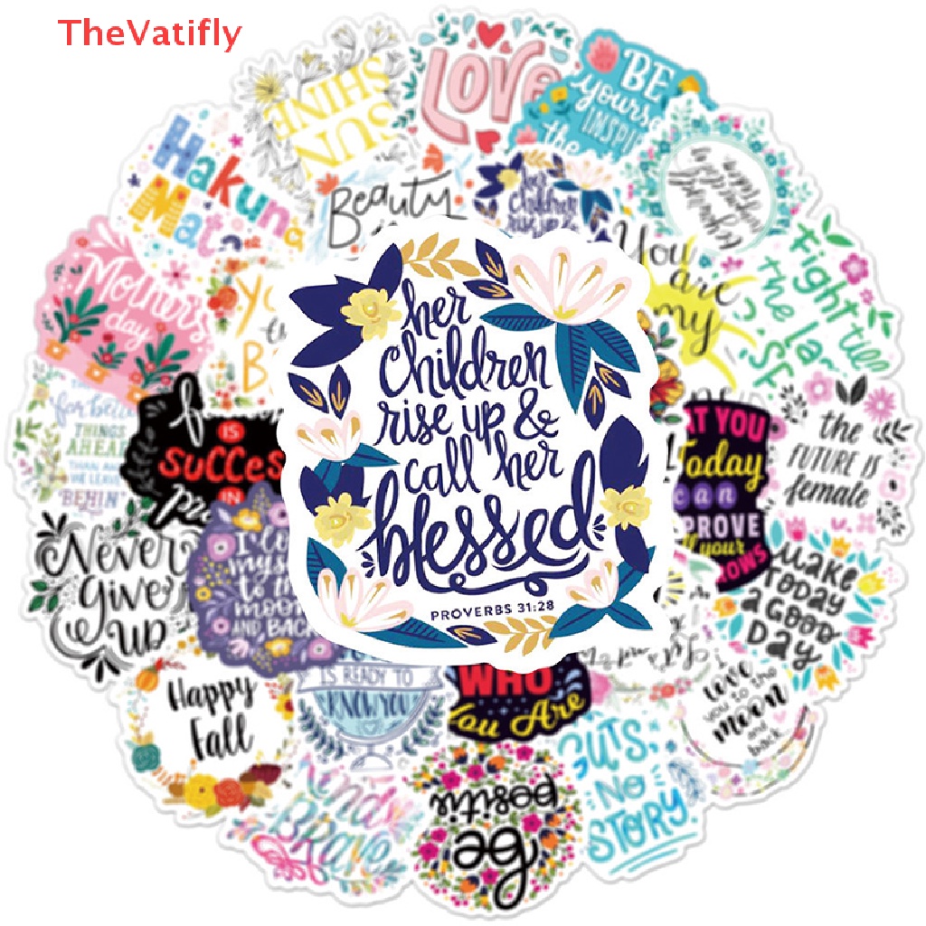 Bộ 50 Sticker Câu Trích Dẫn Về Cuộc Sống Về Tình Trạng