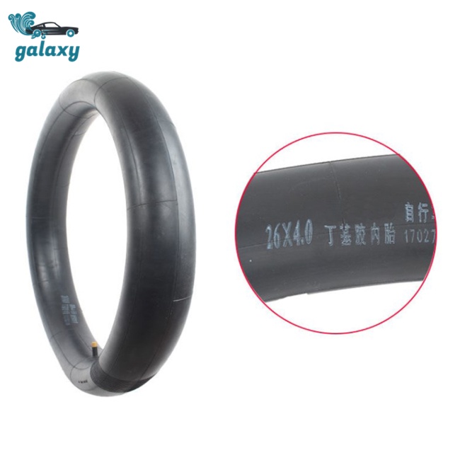 Galaxy Ống Cao Su Butyl 20 Inch Siêu Rộng Chịu Nhiệt Độ Cao Cho Xe Đạp