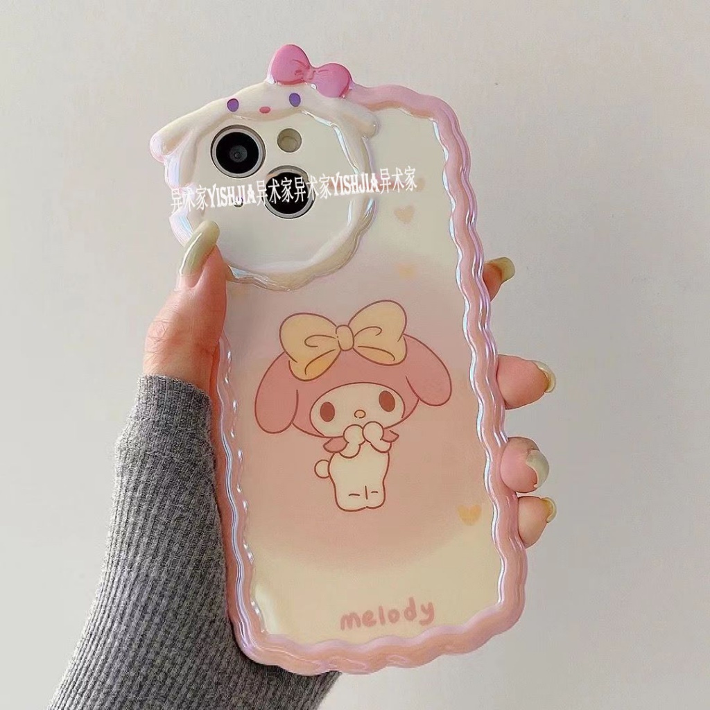 ✅Ốp Điện Thoại Cao Su Mềm Chống Sốc In Hoạt Hình Melody 13 promaxxr14 12 xs 11 YA3Q