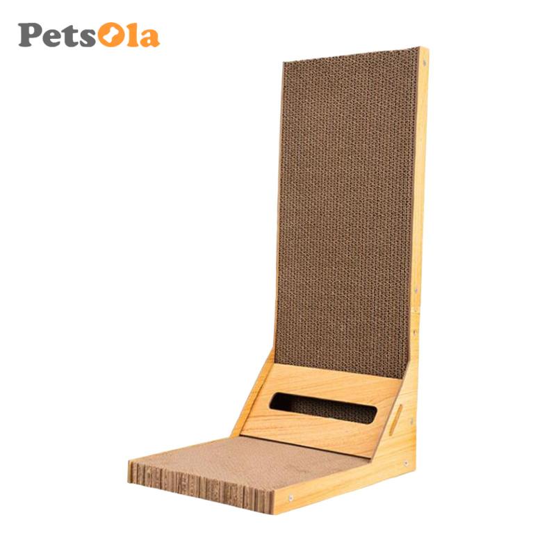 Đồ Chơi Giấy Nhám Cào Móng Cho Mèo Đứng Trong Nhà Koolsoo21