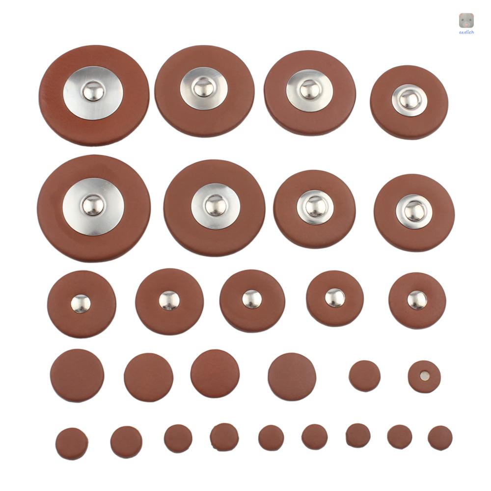 Bộ 28 Miếng Đệm Da Thay Thế Cho Kèn Saxophone Soprano