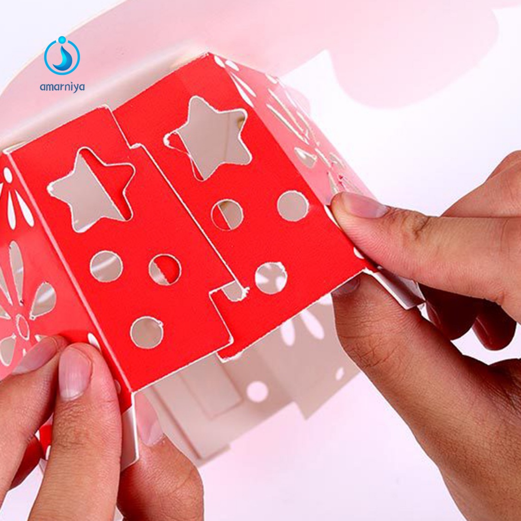 1 Bộ Lồng Đèn Hình Thỏ Phát Quang Dùng Trang Trí Tiệc Cho Bé