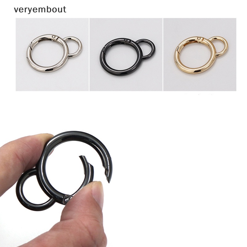 1 Móc Chìa Khóa Bằng Kim Loại DIY Tiện Dụng