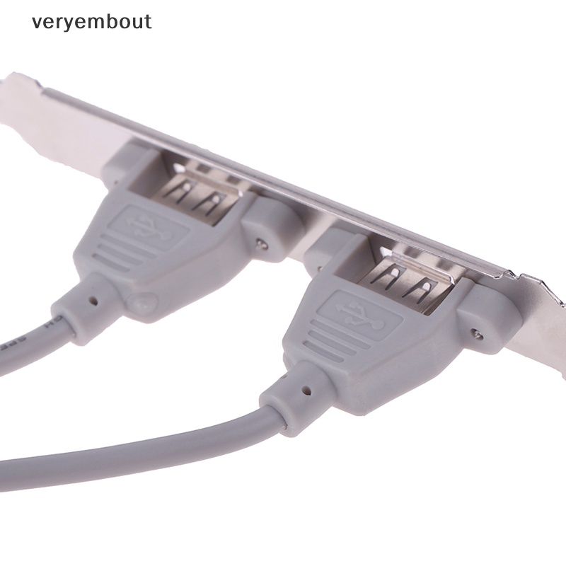 1 Bảng Mạch Mở Rộng 2 Cổng USB 2.0 Sang Bo Mạch Chủ USB