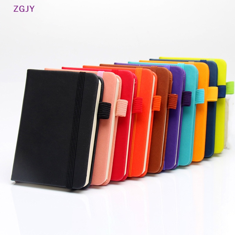 Sổ Ghi Chú Mini Bỏ Túi Bằng PU Tiện Dụng Cho Học Sinh / Văn Phòng Mới