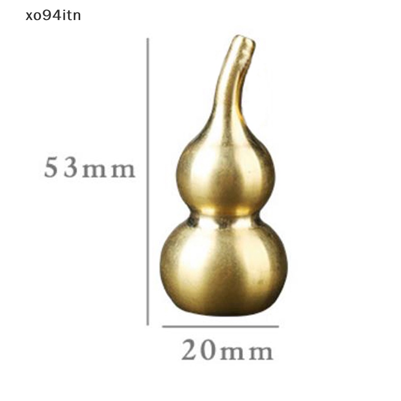 Đồ trang trí Hồ Lô Mini Bằng Đồng Thau Dùng Trang Trí Chìa Khóa