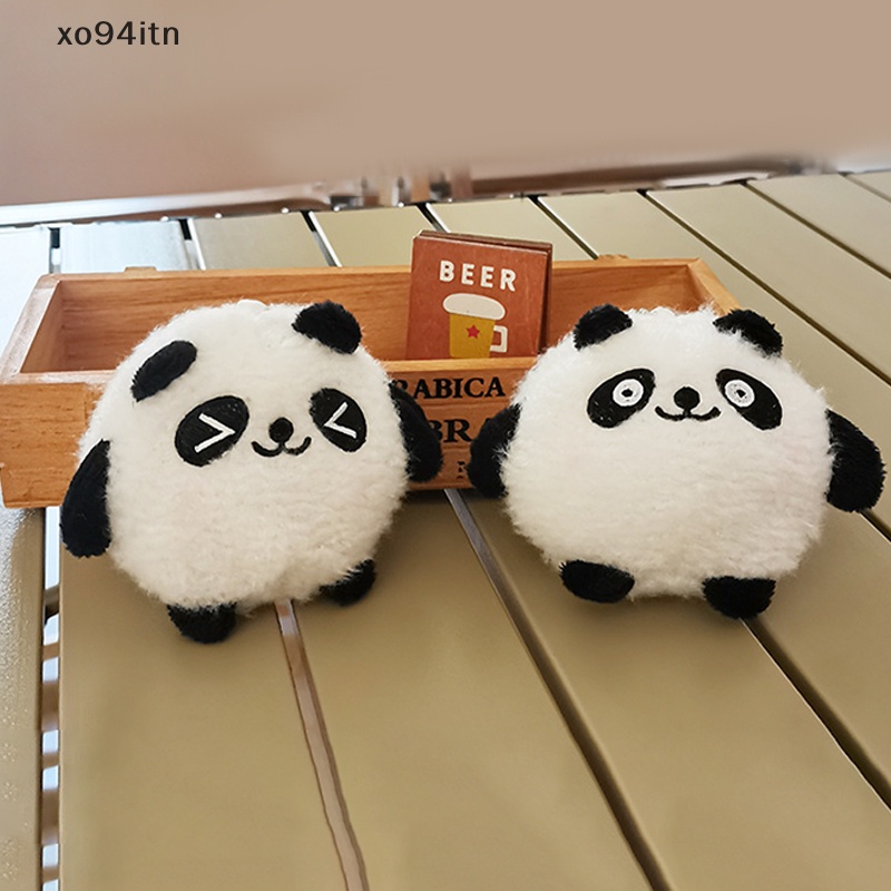 Móc Khóa Hình Gấu Trúc Nhồi Bông Dễ Thương