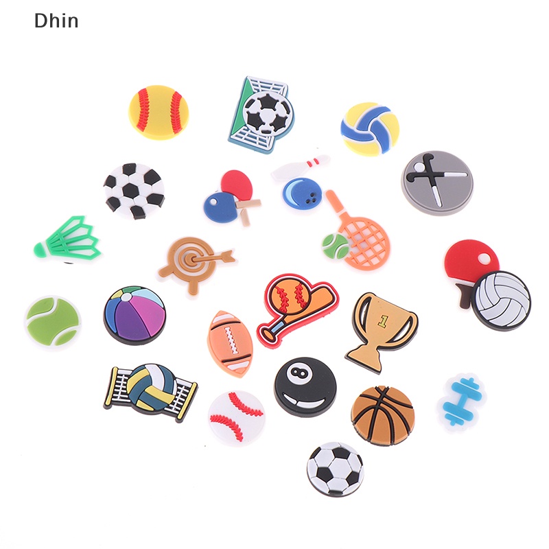 Set 10 Khóa Dây Giày Thể Thao Hình Hoạt Hình