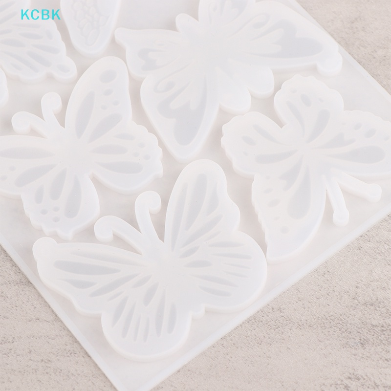 1 Khuôn Silicone Hình Bướm Làm Trang Sức Thủ Công