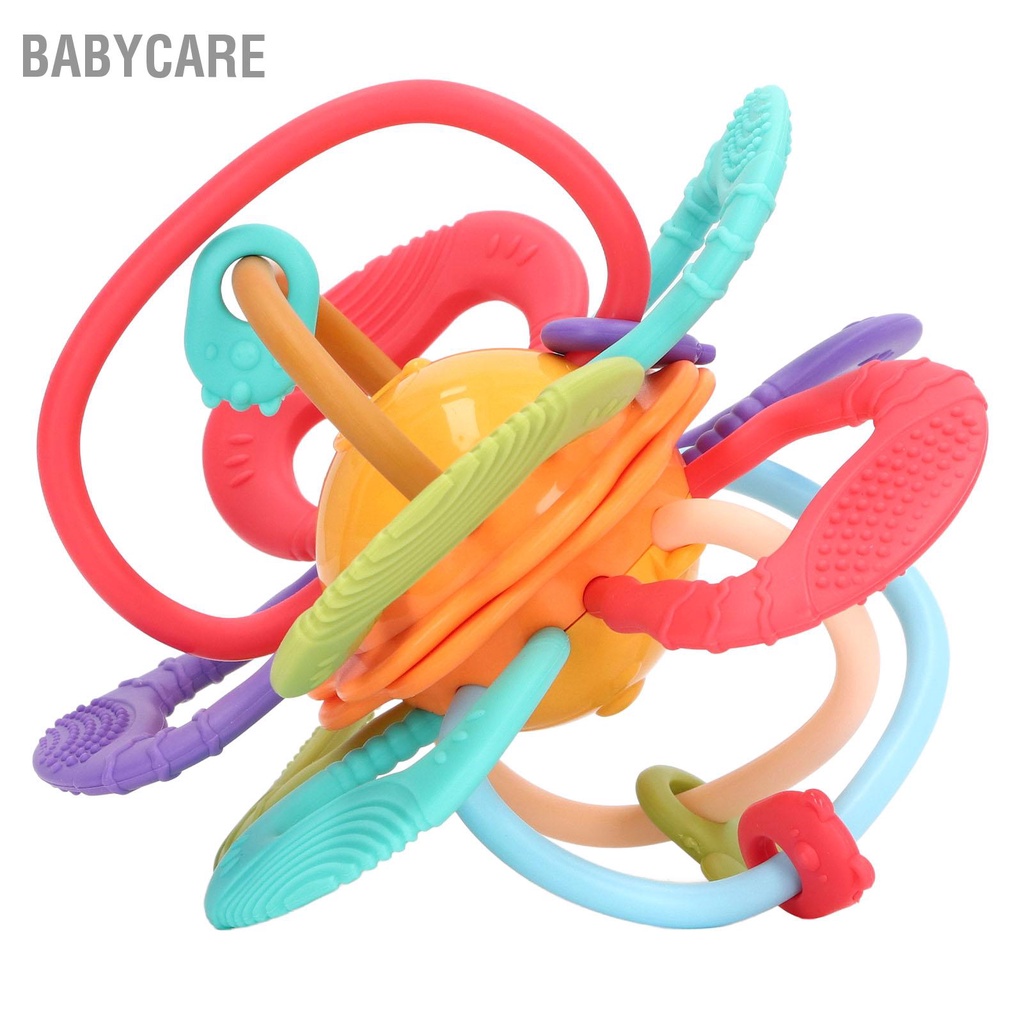 Babycare Có hàng sẵn Bé Mọc Răng Đồ Chơi Trẻ Em Sơ Sinh Tay Bắt Bóng Giáo Dục Sớm Làm Dịu Giác Quan