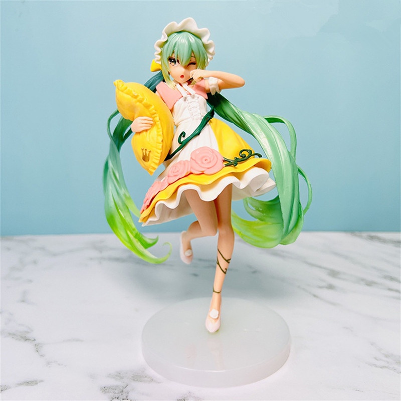 Mô Hình Ca Sĩ Ảo Hatsune Miku 20CM Bằng PVC Dễ Thương