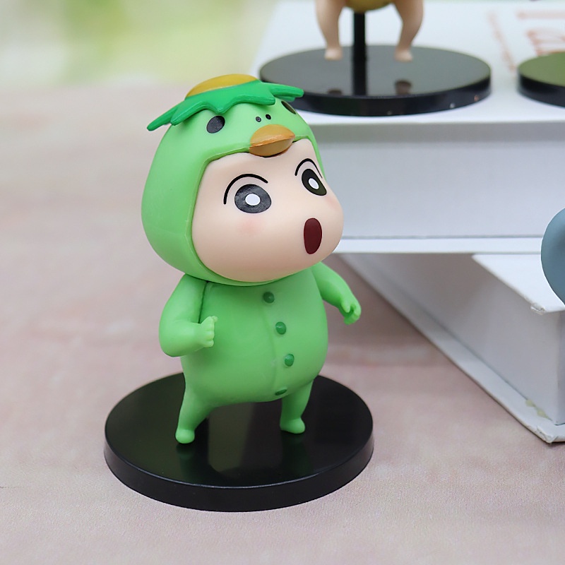 Bộ 6 Mô Hình Búp Bê Shin-chan Dùng Trang Trí