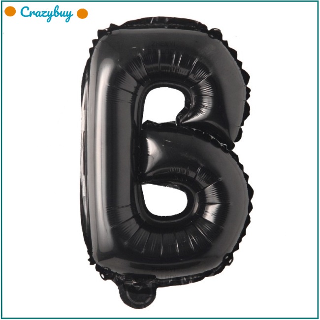 Cr Bong Bóng Hình Chữ Cái Từ 0-9 16 Inch (a-z) Trang Trí Tiệc