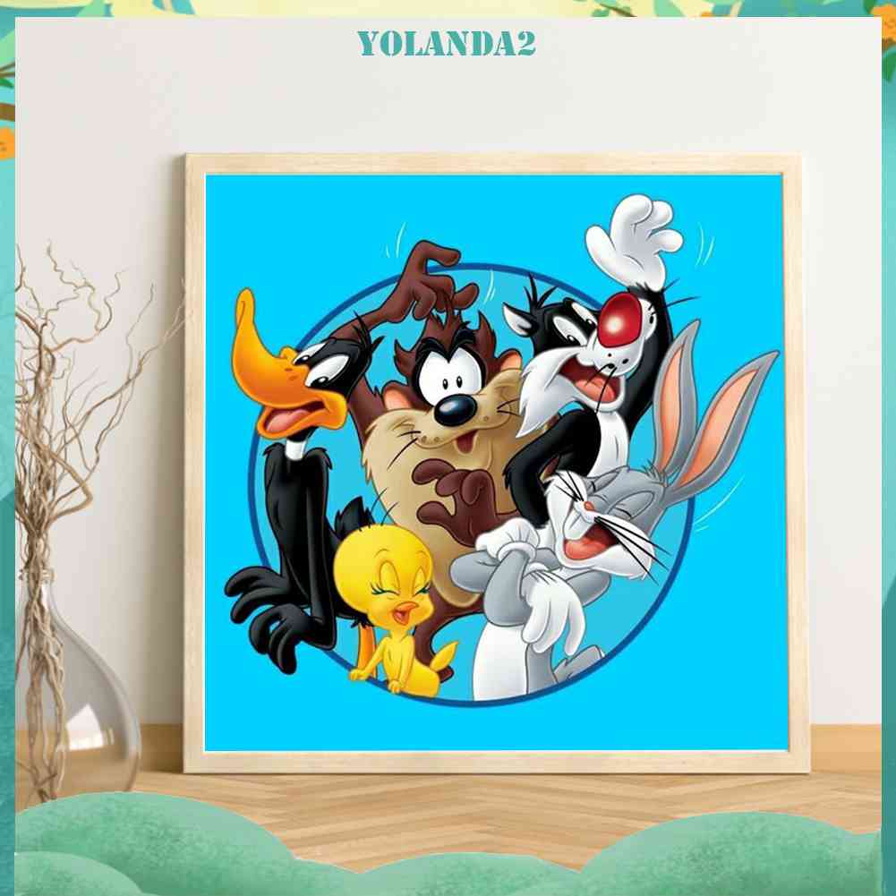 Tranh Đính Đá Kim Cương Toàn Bộ 5D DIY Hình Vẽ Bọ Rùa